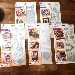 Gemini "Dimensionals" die sets (lot of 5)